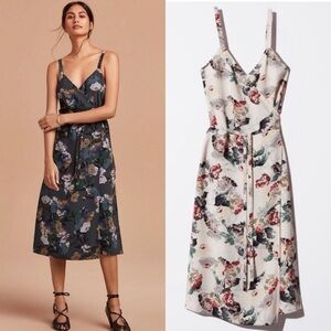 Aritzia Wilfred Astere Wrap Midi Dress